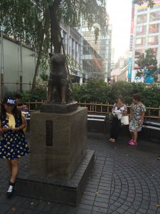 Hachiko Statue in Shibuya - Tokyo, Japan